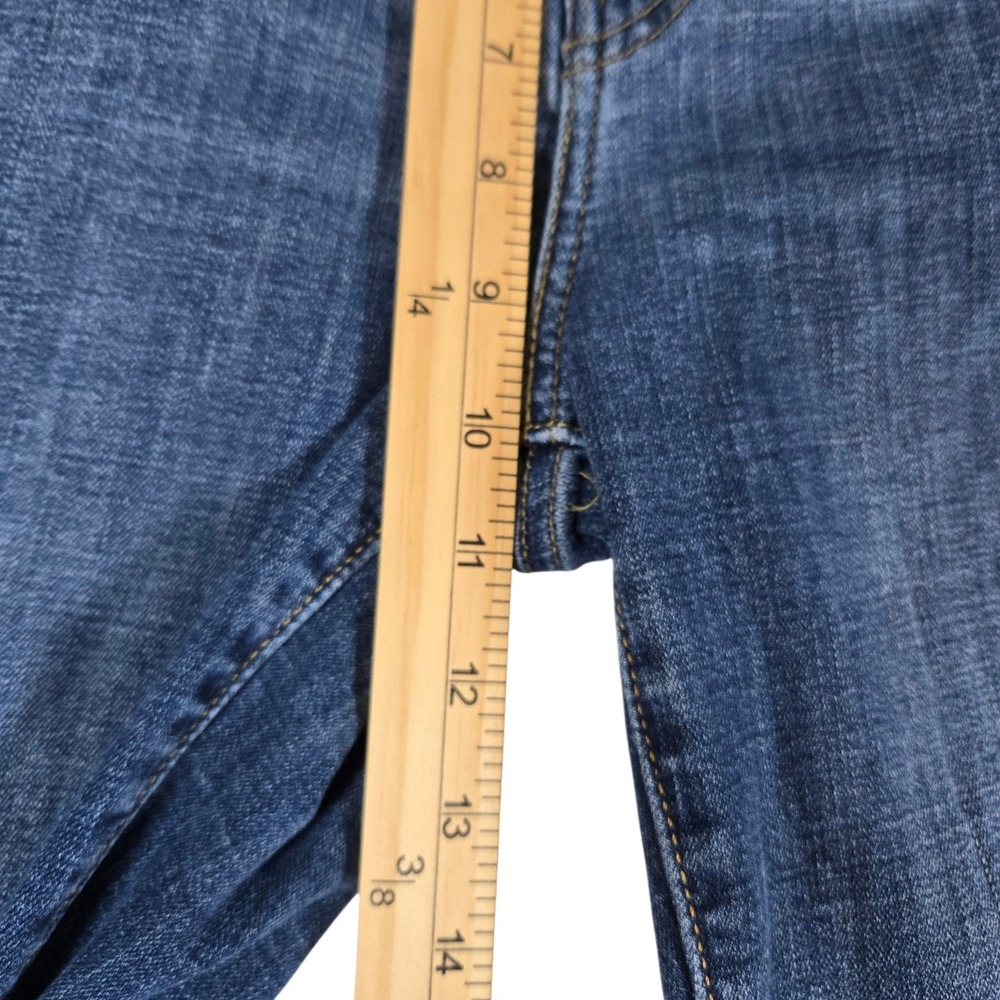 Levi's 725 High Rise Bootcut Blue Jeans Womens 27 Medium Wash Denim - Picture 4 of 9